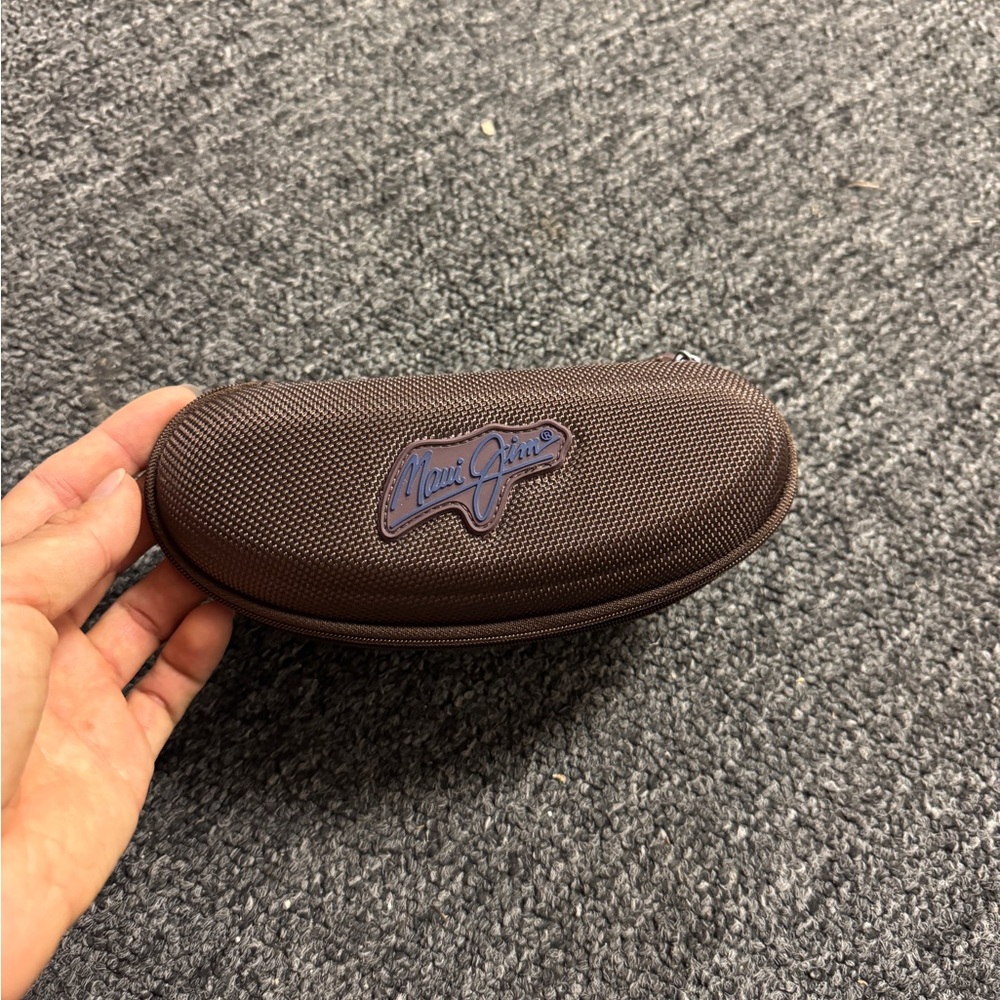 Maui Jim Brown large Sunglasses Case